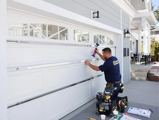 Professional garage door installation by Branford Garage Door Repair in Branford