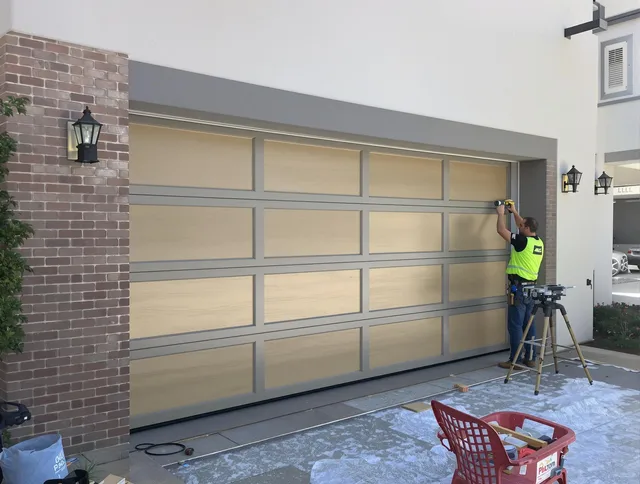 Garage door replacement service by Branford Garage Door Repair in Branford