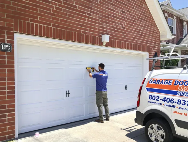 Local garage door repair service by Branford Garage Door Repair in Branford